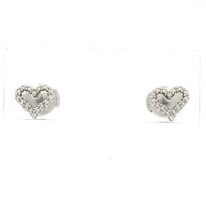 Tiffany & Co. Sentimental Earrings Pt950 Diamond